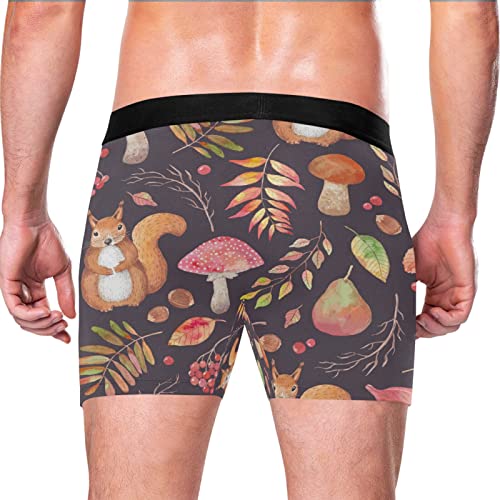 Ropa interior elástica para hombre Vnurnrn calzoncillos cómodos para el día a día 3