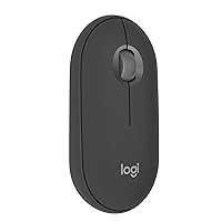 Logitech Pebble Mouse 2 M350s wireless Bluetooth sottile, portatile