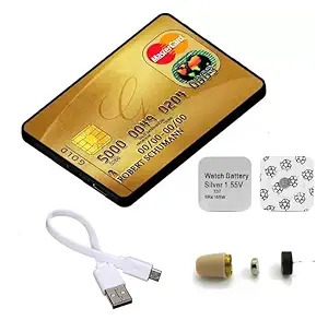 FREDI HD PLUS SPY GSM Master Card Sim Based Device with Dual Way Talking ID Card with Earpeice for Two Way Communication with 3 Hours Battery Backup