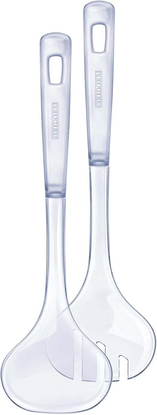 Kimmel Salatbesteck 2-teilig Gelb - Servierlöffel & Gabel Aus Kunststoff