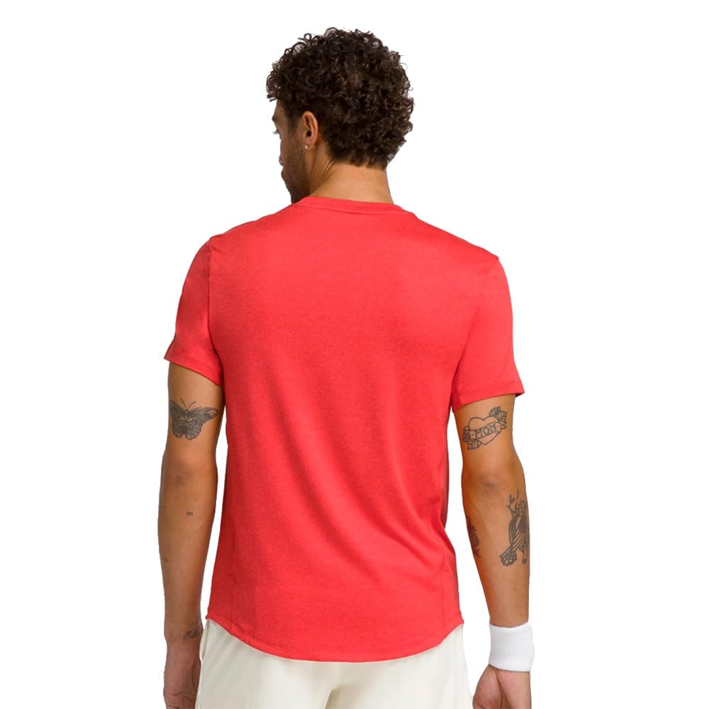 Wilson Everyday Performance Camiseta de Manga Corta Hombres Rojo