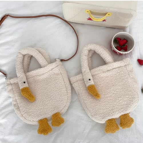 Bolsa de peluche para mujer ligera y cómoda: felpa de diseño adorable que combina con todo 4