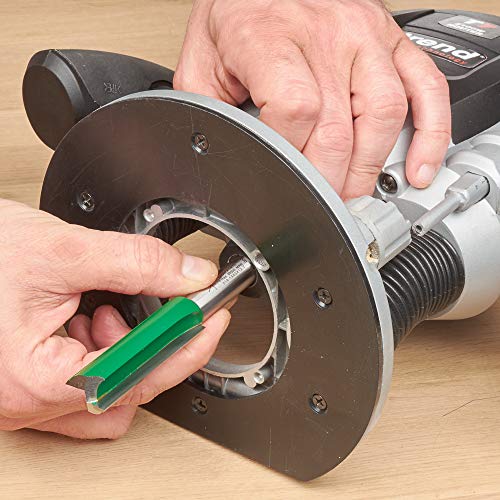 Trend CraftPro Straight Two Flute Router Cutter, 1/2 Inch Shank, 19.1mm Cut Diameter & 63mm Cut Length - Image 4