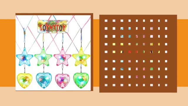 Amazon | 光るペンダント ネックレス こども ひかる ネックレス LED