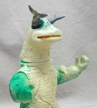 Amazon.co.jp: ブルマァク エレキング ソフビ 当時物