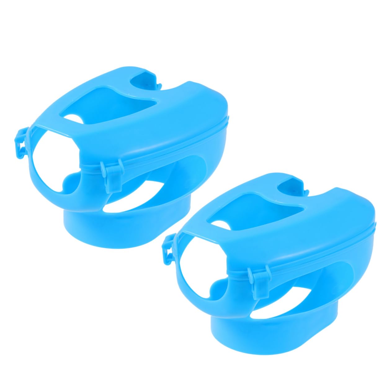 Parliky 2Pcs Pigeon Feeding Fixator Tool Practical Holder for Pigeon Care Easy to Use Safe Material for Home and Pet Shops Convenient Pigeon Supplies Blue