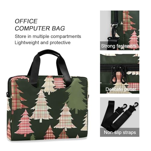 Funda para portátil ALAZA con diseño de árbol de Navidad miniatura 5