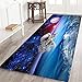 PATINISA Alfombra Larga Decorativa de Lujo Astronauta Astronauta Espacio Exterior Ciencia ficción Saturno Planeta alfombras Extra Suaves y cómodas para Dormitorio,Sala de Estar,niñas,niños,guardería