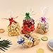 Feeona 80 pz Sacchettini Plastica Trasparenti con 80 pz Colori Mix Tirano Nodi,per Sacchetti Compleanno, Sacchetto per Caramella, Regalo Sacchetto,Sacchetti di Biscotto,Borsa snack