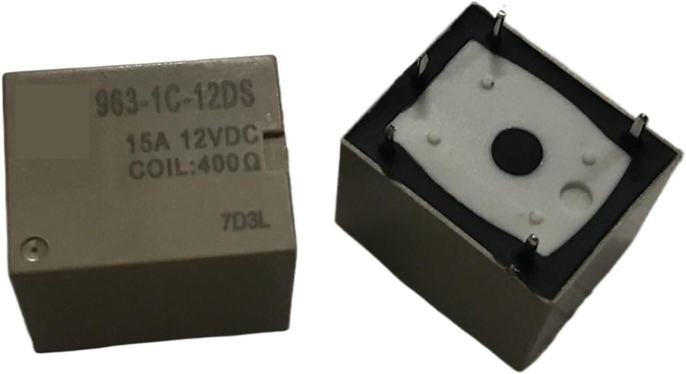Éviter la surchauffe de vos circuits avec le relais de puissance blanc 963-1C-24DS 15A 5 Pins
