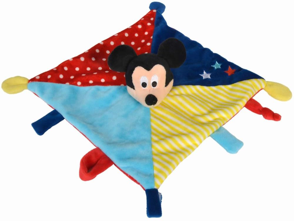 Simba 6315876393 - Disney Mickey 3D przytulanka, 42 cm, pluszowa figurka, zabawka dla niemowląt, nadaje się od pierwszych miesięcy życia