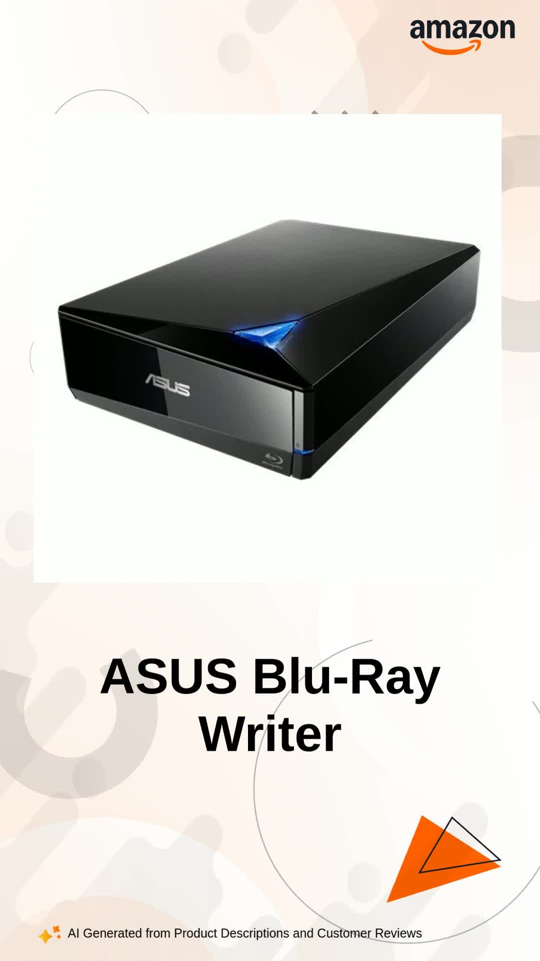 ASUS BW-16D1H-U-PRO External Blu-Ray Writer