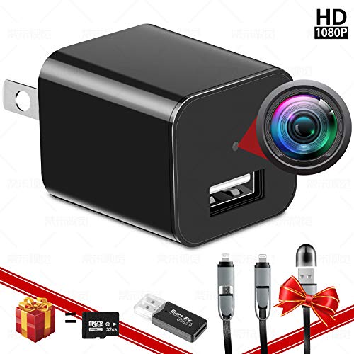 Spy Camera Charger - Hidden Camera - with 32G SD Card - Hidden