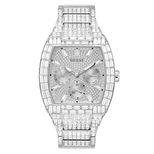 Image of Guess Men's GW0G Series| Analog Trend Watch| Polycarbonate Case| Silicone Bracelet | 50M Water Resistance