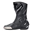 FAST WAY FRS-1 Motorradstiefel Herren & Damen, CE Zertifizierte Motorradschuhe, Racing Motorradstiefel mit Schleifer, Motorrad Stiefel mit Verstärkungen an Schienbein, Ferse & Knöchel