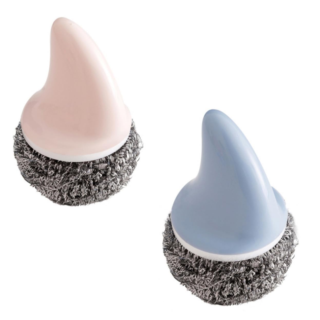 GOOHOCHY 2 Kitchen Brush Set Sink Scrubber Dish Scrubber Brush for Pot Pan Cleaning Brush