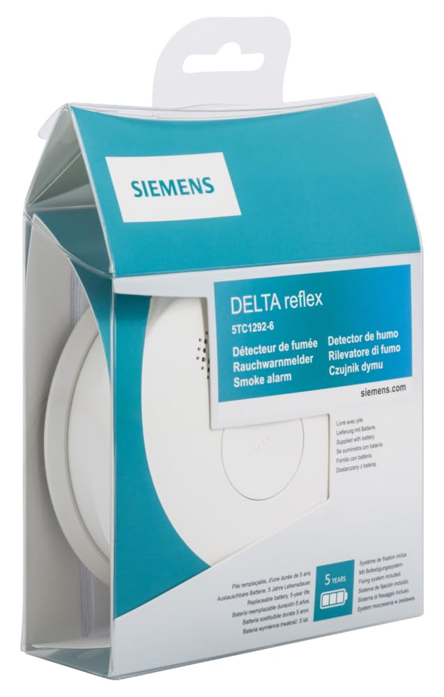 Siemens - Czujnik dymu 5TC1292-6 NF Autonomia 5 lat/3 lata gwarancji