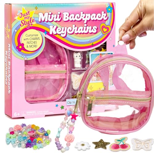 Just My Style Mini Backpack Keychain