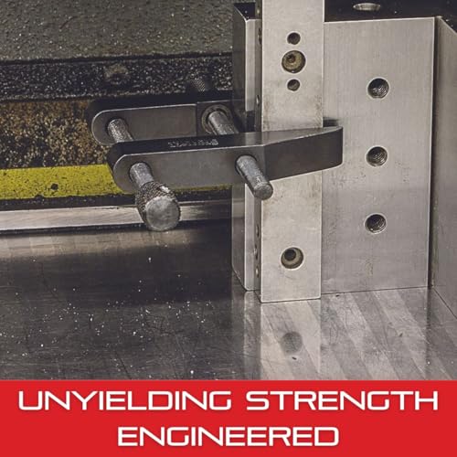 Image of Starrett Toolmakers Parallel Clamp - Ideal for Holding Work in Tapping and Drilling - 1-3 /4 inch Capacity, 1 inch Throat Depth, Hardened Steel, Nice Finish - 161B