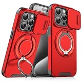 phone covers online malaysia 360° Magnetic Ring Stand:With a built-in metal ring that rotates 360°,Phone Case with Slide Camera Cover offers an adjustable stand for viewing angle,whether in portrait or landscape mode. Robust Magnets allow for secure attachment to car mounts,all while maintaining wireless charging functionality.The ring folds flat when not in use,ensuring a smooth pocket experience