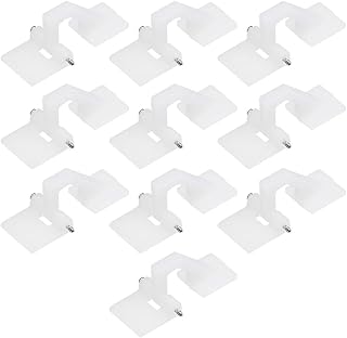 uxcell RC Hinges Adjustable Hatch Hinge L27 x W11 mm, for RC Model Airplane Parts 10pcs