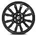 Fuel 1PC D675 20X9 6X5.5 GL-BLK 01MM - D67520908450US