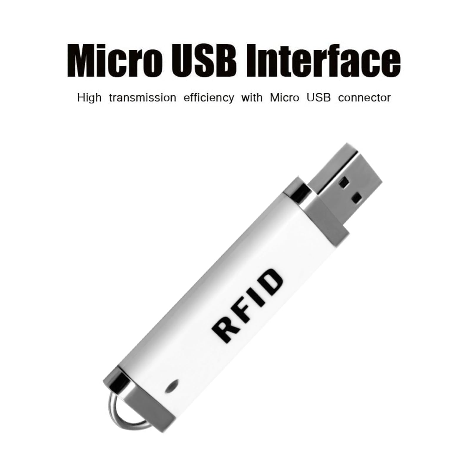 Lector RFID Mini lector de tarjetas de identificación IC, lector RFID 125 KHz/13,56 MHz, lectura de frecuencia dual TK4001 EM4100 ID IC NFC lector de control de acceso de tarjetas puerto USB
