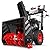 AMERISUN 24-Inch Two-Stage Gas Self-Propelled Snow Blower with 212cc Engine, Electric Start, Multiple Speeds, 180°Chute Rotation, LED Light, Heavy-Duty 24" Snow Thrower for Driveways & Heavy Snow