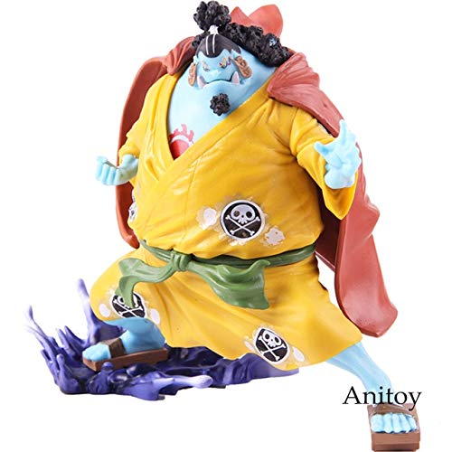 Yvonnezhang One Piece King of Artist Jinbe Jimbei One Piece Anime Figura de acción de PVC Modelo de colección de Juguetes, sin Caja al por Menor