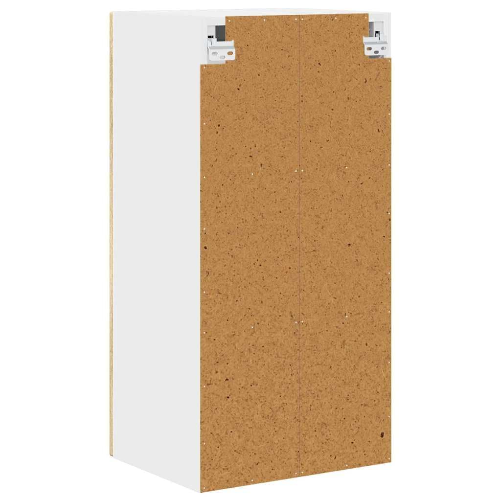 Kalmar Armoire de cuisine suspendue en chêne Sonoma - Meuble de cuisine moderne en bois - Armoire murale avec espace de rangement - 40 x 31 x 80 cm - Meuble de cuisine polyvalent