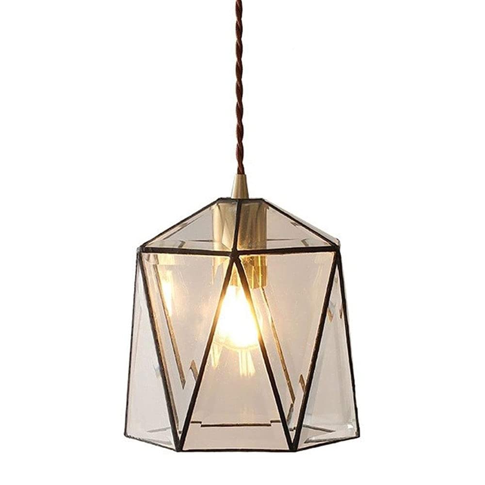 Pendant light verre de qualité supérieure au design architectural