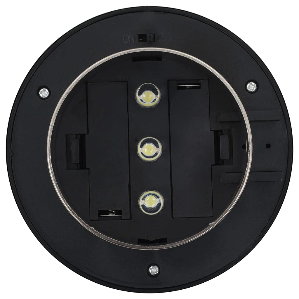 Genérico Lámparas solares de Exterior LED Redondas 6 uds 12 cm Blanco,Casa y jardín,Iluminación,Iluminación de exterior-44467