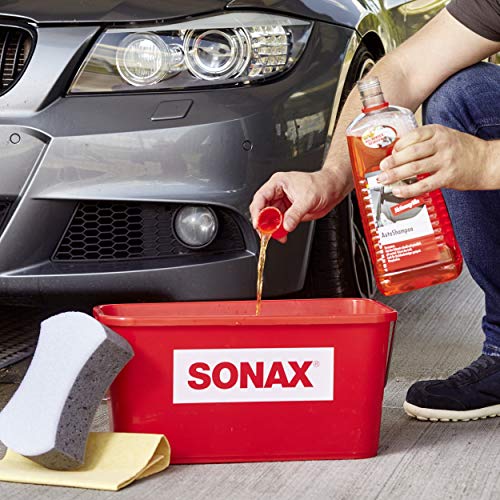 SONAX AutoShampoo Konzentrat (2 Liter) durchdringt und löstr Schmutz gründlich, ohne Angreifen der Wachs-Schutzschicht | Art-Nr. 03145410 - Image 5