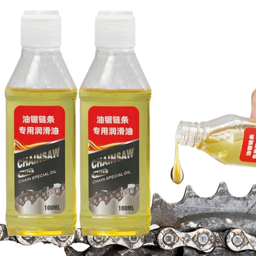 2PCS 100ml Chainsaw Oil for Mini Saw