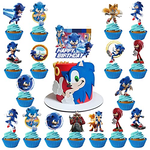 25Pc Cake Decoration Theme Party Supplies Cake Tooper Cupcake Topper #TOP21