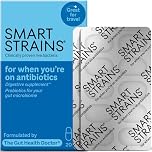 SMART STRAINS Probiotics for Antibiotics & Traveller's Tummy – Proven Live Bacteria, Formulated by The Gut Health Doctor, 10 Billion LGG World’s Most Studied Bacterial Cultures, 20 Oral Capsules