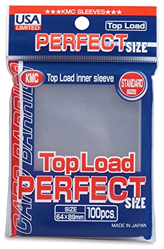 KMC Supplies Protecteurs cartes USA version, paquet 100