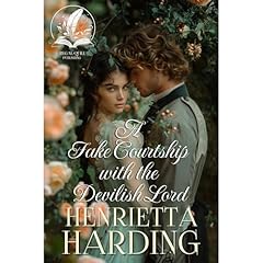 A Fake Courtship with the Devilish Lord Audiolibro Por Henrietta Harding arte de portada