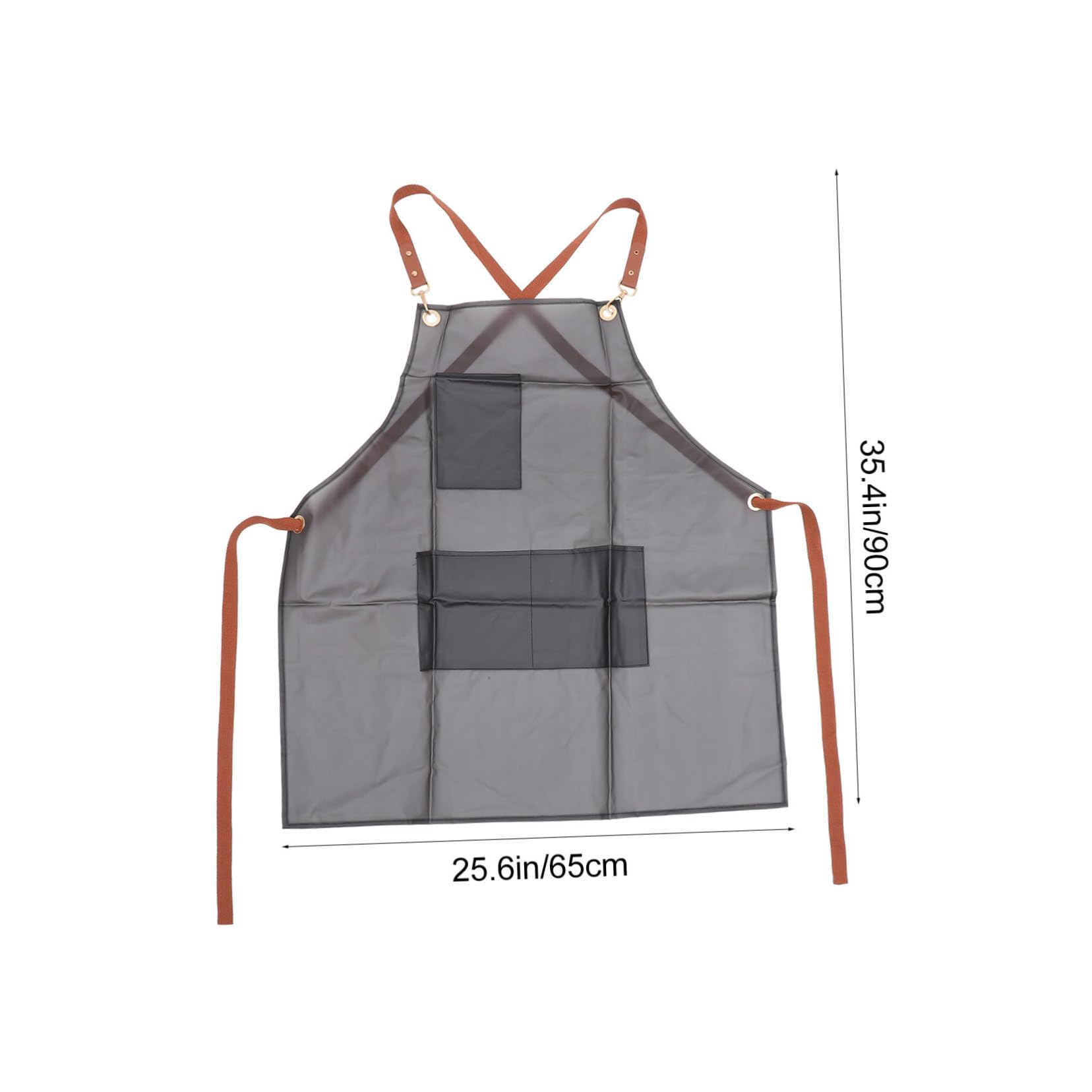 NAMOARLY Adjustable Bib Apron Work Working Apron Grilling Apron Hair Aprons for Stylist Water Proof Apron Women Apron Kitchen Apron Cooking Apron Bbq Apron Clear Apron Work Apron Tpu Black