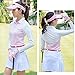 YAKEFJ UV Protection Anti-UV Cooling Shawl Arm Sleeves Sun Protector for Women Golfing Riding Outdoor Activities