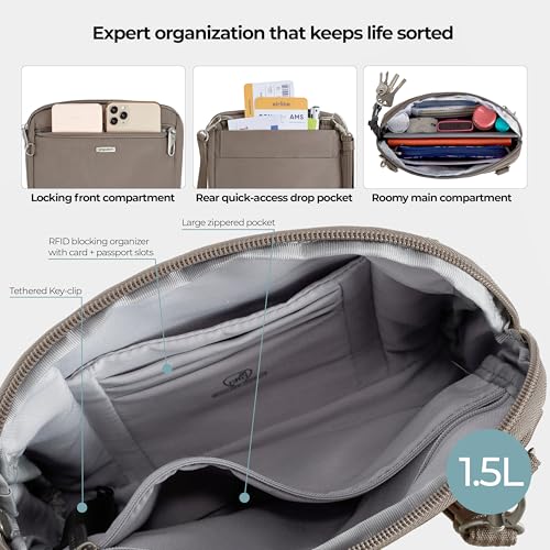 Image of Travelon Anti-Theft Classic Convertible Crossbody & Waist Pack