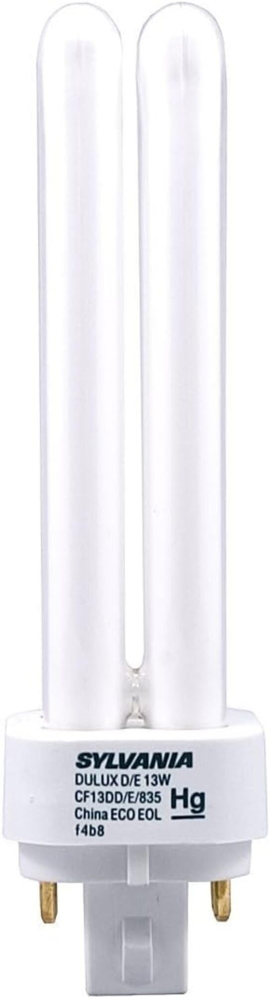 25 Pack) Sylvania 20671 CF13DD/E/835/ECO 13-Watt 3500K 4-Pin