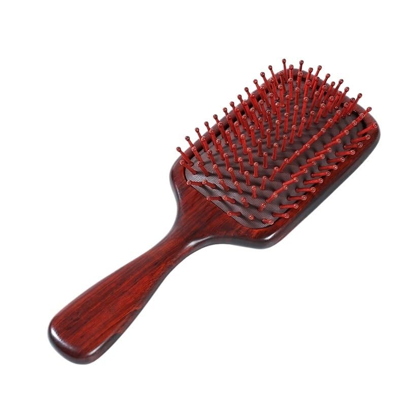 Fluffy Board Comb Household Air Cushion Solid Wood Women's Version