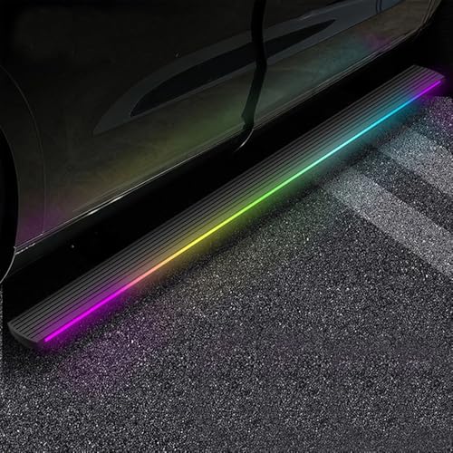 Estribos eléctricos con luces para Jeep Wrangler 2018-2023 miniatura 5