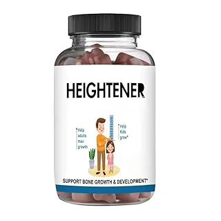 Crescita in altezza | Multivitaminico per adulti - Nutrizione alta per una crescita naturale | Mangiatore schizzinoso, più alto dai 5 anni in su