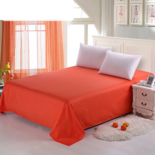 Linge de sergé pur coton drap uni cocon de douceur 230x245