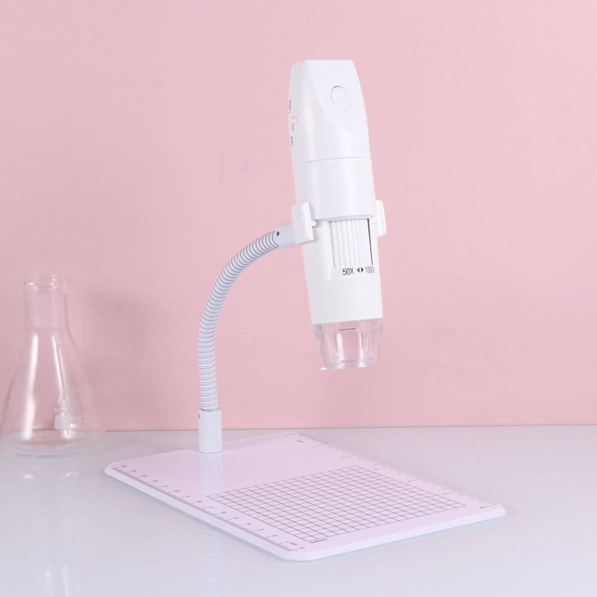 Tragbares Einfache Bedienung Mikroskop mit USB 1000 facher Vergrößerung Kunststoffgehäuse und Haut und Haardetektion Sowie Schmuckidentifikation