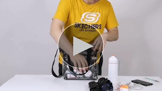 Amazon | [Enkrio] クリアバッグ トート ショルダーバッグ 透明