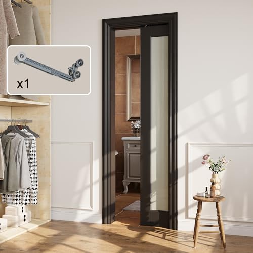 24x80 Pocket Door with Frosted Glass