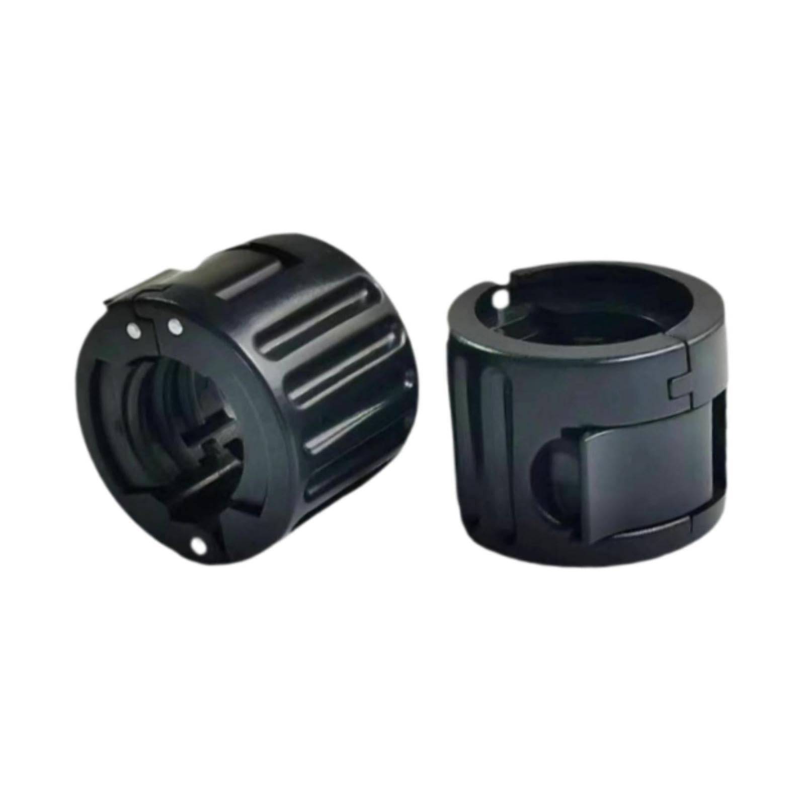 YIJU 2x Fitness Barbell Clips Spin Lock Barbell Collars Fast Lock/Removal Portable Non-slip Weight Bar Plate Locks for Home Gym